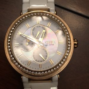 Ceramic Fossil watch